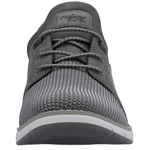 Szare półbuty męskie casual Rieker 11358-42 grey wiązane wkładane 