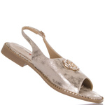 Sandały S.Barski KV27-049 gold złote