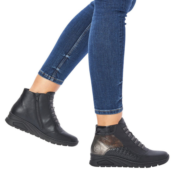 Sneakersy Rieker N3374-00 black 