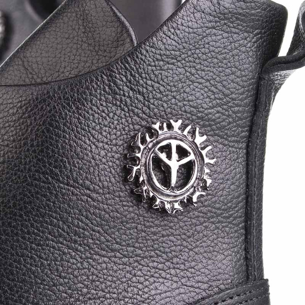 Skórzane Botki damskie T. SOKOLSKI SAR Z25-389 BLK czarne ocieplone