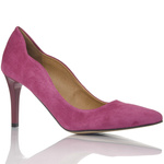 Szpilki damskie Prestige 2217 purpura zamsz