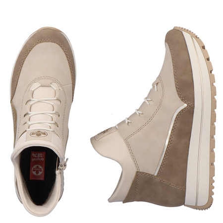 Sneakers damskie Rieker N4051-62 beż
