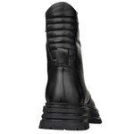 Skórzane Trzewiki damskie T.Sokolski SAR Z25-345 BLK czarne na platformie