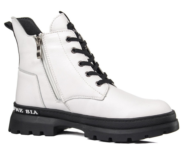 Botki damskie Filippo DBT3063/21 WH biały
