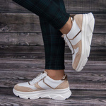 Sneakersy damskie Filippo DP4579/23 WH BE 