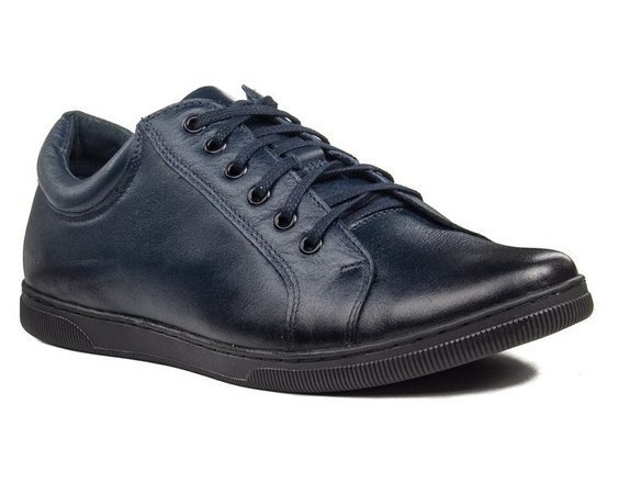 Półbuty Gregor 2007-ME-LGR granat lico