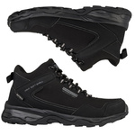 Zimowe buty trekkingowe DK 1029-P SAURON czarne wysokie ocieplone polarem
