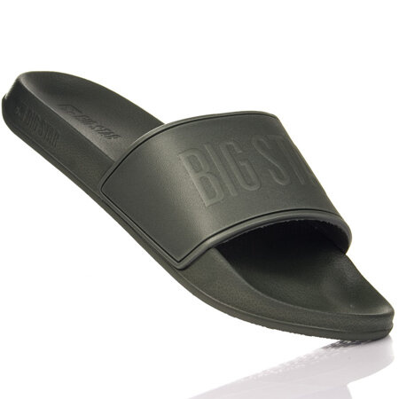Klapki męskie Big Star MM174324 zielone