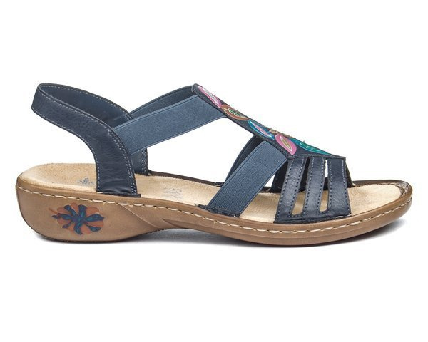 Sandały damskie Rieker 60171-14 blue