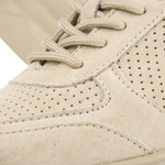 Sneakersy Filippo DP2138 BE beżowe skórzane
