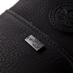 Botki workery damskie Rieker Y3424-00 czarne zimowe z futerkiem