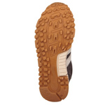 Brązowe sneakersy zamszowe Venezia V408-00395 z paskami naturalna skóra