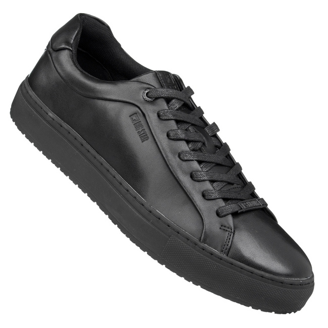 Czarne półbuty męskie casual Big Star SS174121  skórzane sportowe