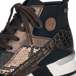 Sneakersy Rieker N7610-00 black combination