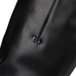 Kozaki damskie skórzane D&A by S.Barski CR52-110 black czarne