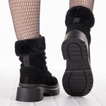 Trzewiki damskie Big Star OO274228 czarne 