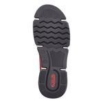 Czerwone sneakersy zimowe botki Rieker 45960-35 red skórzane 