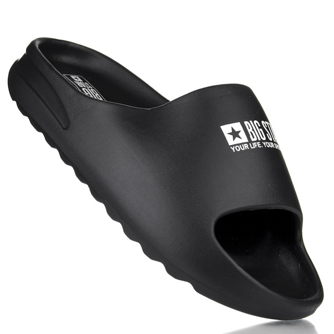 Klapki na platformie grube Big Star RR174A012 eva lekkie wygodne