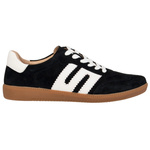 Czarne sneakersy sportowe damskie Filippo DP7492/25 BK skórzane