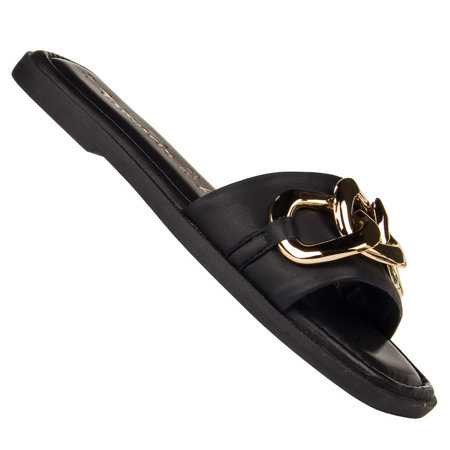 Klapki Tamaris 1-27119-28 048 czarny