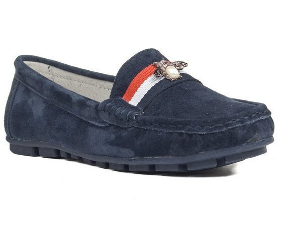 Mokasyny Filippo DP1406/21 navy granat