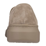 Zamszowe mokasyny damskie Filippo DP7216/25 BE beżowe z ozdobą