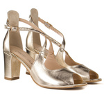 Sandały damskie Prestige 2080OBL/N złoty
