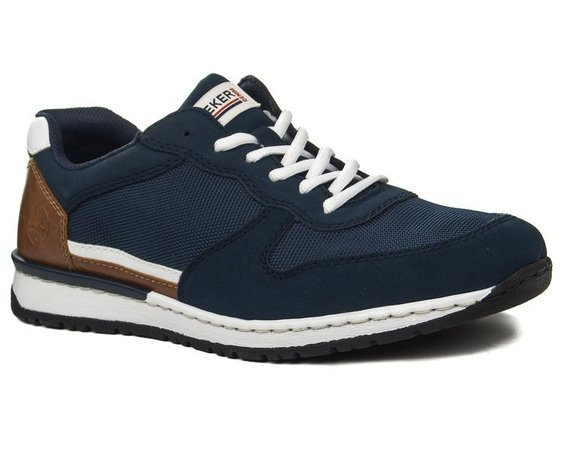 Sneakersy Rieker B5129-14 blue niebieski