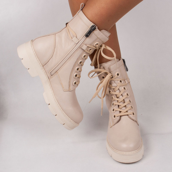 Workery Marco Tozzi 2-25286-29 403 cream beż