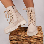 Workery Marco Tozzi 2-25286-29 403 cream beż