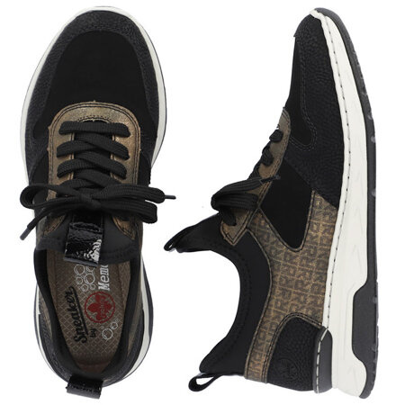 Sneakers damskie Rieker M0058-00 czarne