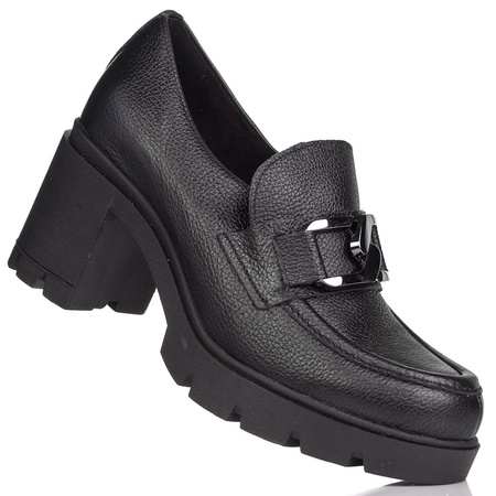 Półbuty Lemar 20097 V.Czarny + cn skóra