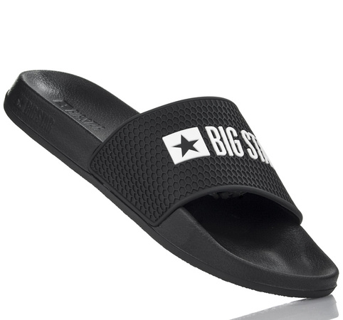 Klapki męskie Big Star JJ174505 czarne