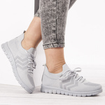 Sneakersy damskie Potocki 44300GR szare