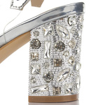 Sandałki silikonowe S.Barski MR38-321 silver