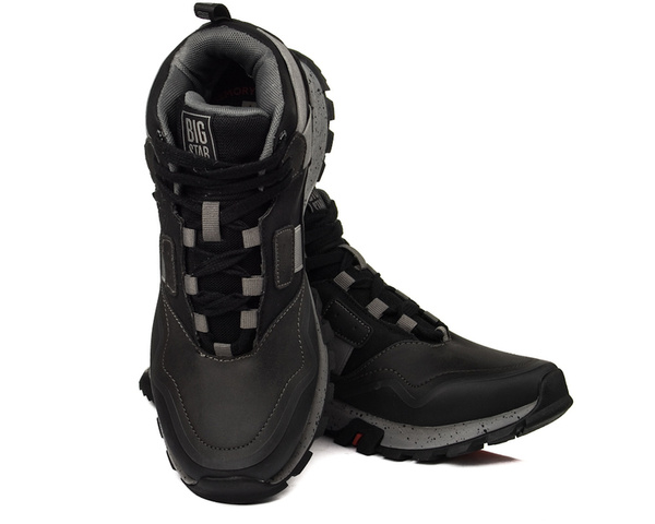 Trekking męski Big Star II174094 black czarne 