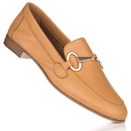 Skórzane Półbuty Venezia 2001 coconut brąz