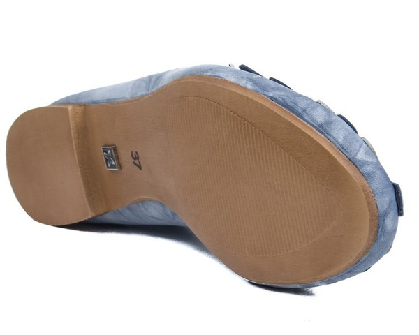 Balerinki Maciejka 01358-45/00-0 niebieski