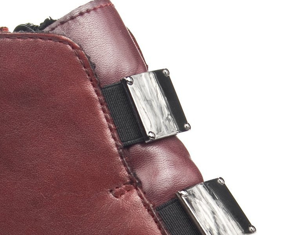 Botki damskie Rieker Y07C9-35 red