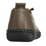 Zielone półbuty skórzane T. Sokolski 2023 Khaki wiązane buty damskie