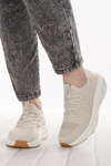 Beżowe buty sportowe sneakersy materiałowe Big Star RR274A133 beige