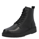 Trzewiki skórzane męskie Rieker 30101/00 H szerokie ciepłe OUTLET