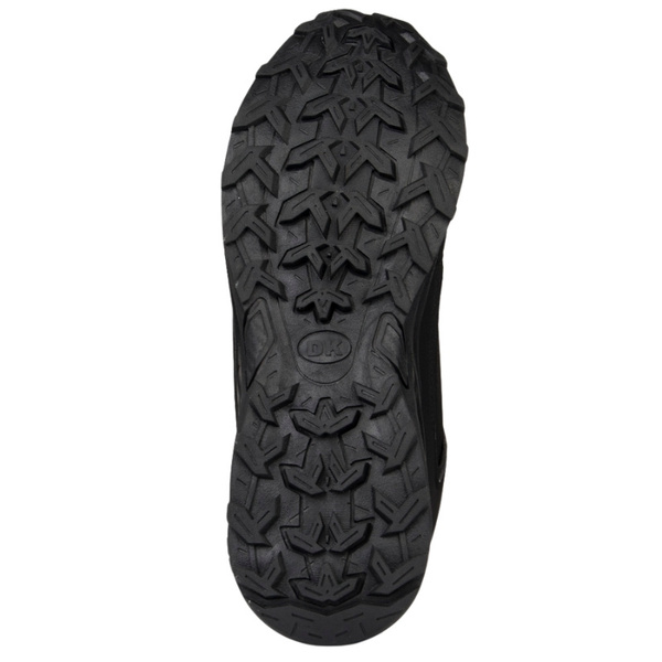Zimowe buty trekkingowe DK 1029-P SAURON czarne wysokie ocieplone polarem