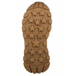 Beżowe sneakersy na platformie damskie Filippo DP7408 TP skórzane