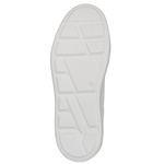 Skórzane półbuty sportowe męskie Moskała białe na grubej podeszwie