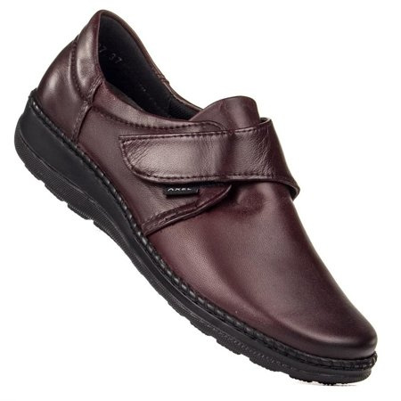 Półbuty damskie Axel 1461 rubin