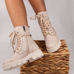 Workery Marco Tozzi 2-25286-29 403 cream beż