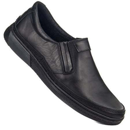 Mokasyny męskie Mario Pala 929/75 czarny