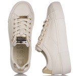 Tenisówki Big Star NN274210 beżowe sneakersy licowe sportowe