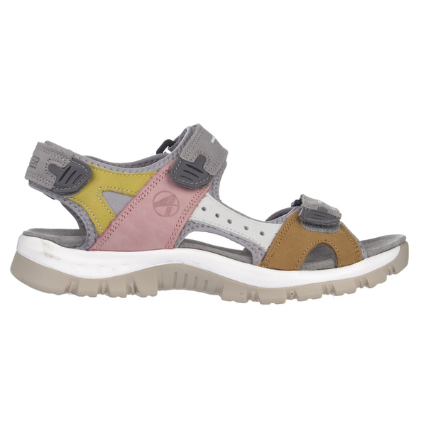 Wielokolorowe sandały sportowe Artiker 54C1293 multicolor skórzane